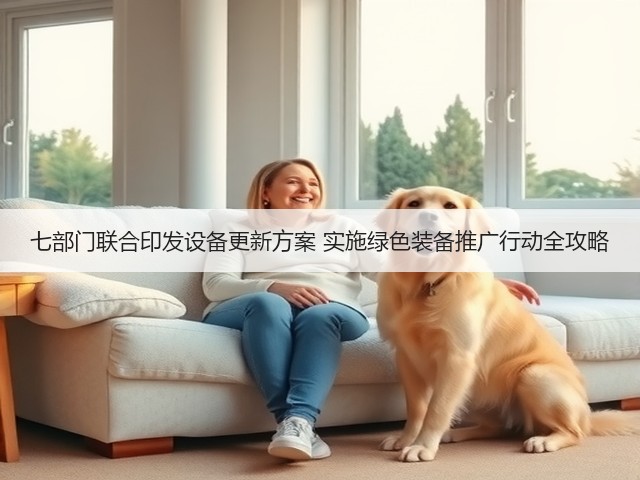 七部门联合印发设备更新方案 实施绿色装备推广行动全攻略(图3)