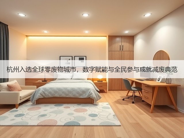 杭州入选全球零废物城市，数字赋能与全民参与成就减废典范(图3)