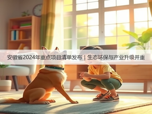 安徽省2024年重点项目清单发布|生态环保与产业升级并重(图3) 安徽省2024年重点项目清单发布|生态环保与产业升级并重(图3)