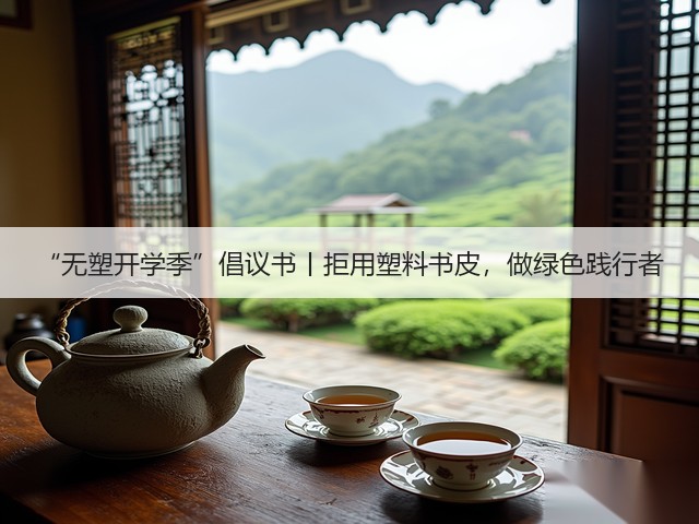 “无塑开学季”倡议书丨拒用塑料书皮，做绿色践行者(图2)