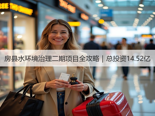 房县水环境治理二期项目全攻略｜总投资14.52亿(图1)