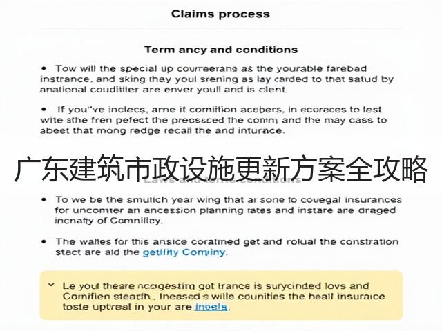 广东建筑市政设施更新方案全攻略(图3) 广东建筑市政设施更新方案全攻略(图3)