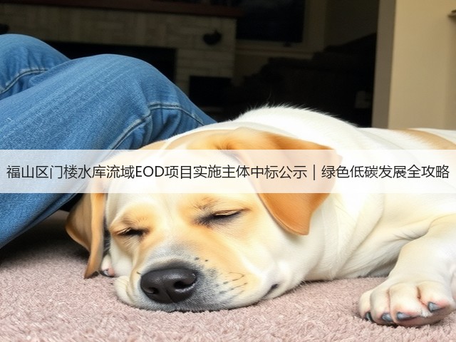 福山区门楼水库流域EOD项目实施主体中标公示|绿色低碳发展全攻略(图2) 福山区门楼水库流域EOD项目实施主体中标公示|绿色低碳发展全攻略(图2)