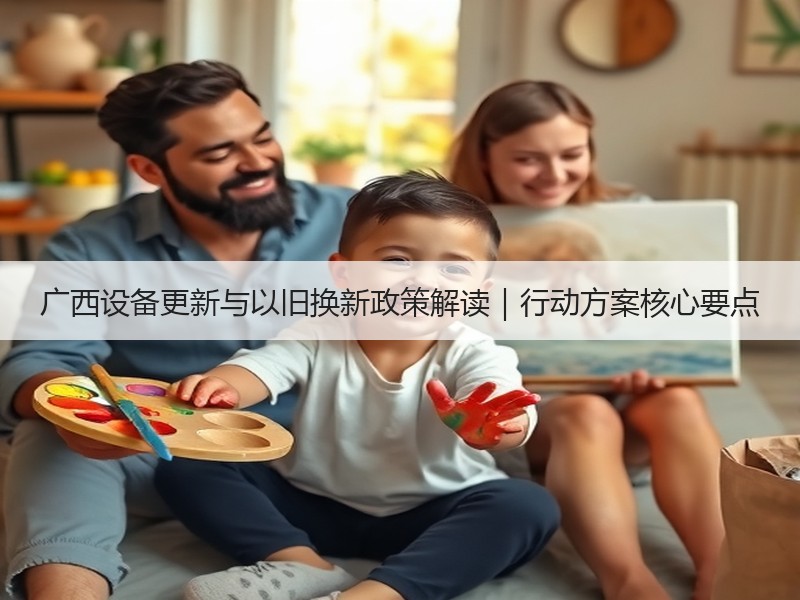 广西设备更新与以旧换新政策解读｜行动方案核心要点