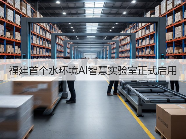福建首个水环境AI智慧实验室正式启用(图2)