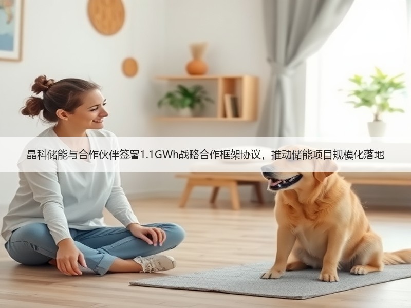 晶科储能与合作伙伴签署1.1GWh战略合作框架协议，推动储能项目规模化落地