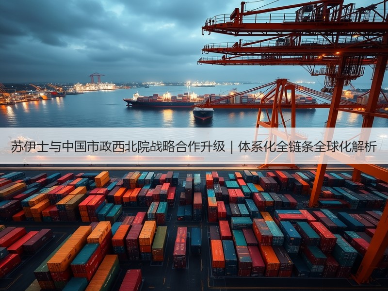 苏伊士与中国市政西北院战略合作升级｜体系化全链条全球化解析