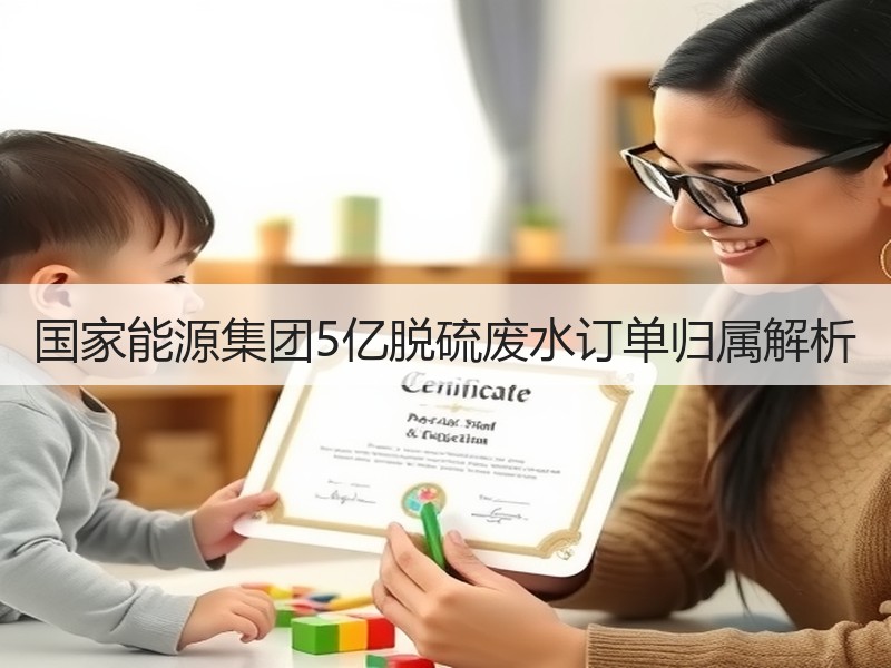 国家能源集团5亿脱硫废水订单归属解析