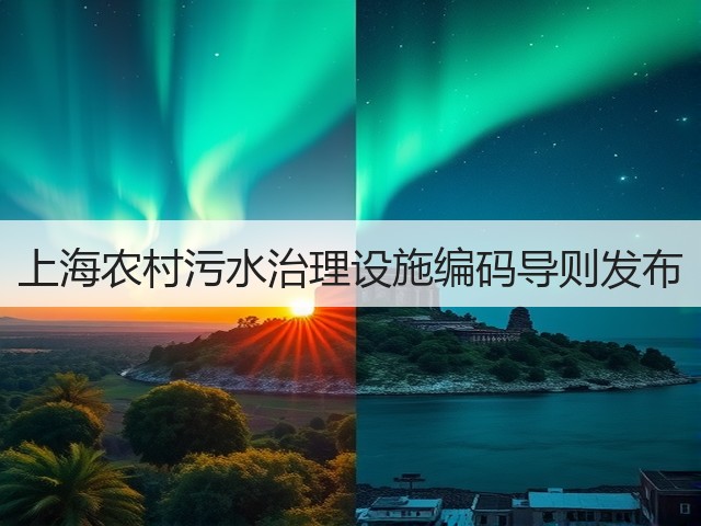 上海农村污水治理设施编码导则发布(图2) 上海农村污水治理设施编码导则发布(图2)