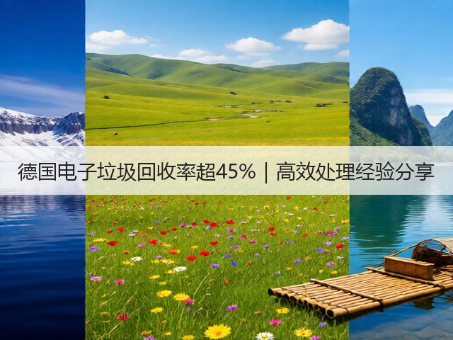 德国电子垃圾回收率超45%｜高效处理经验分享(图3)