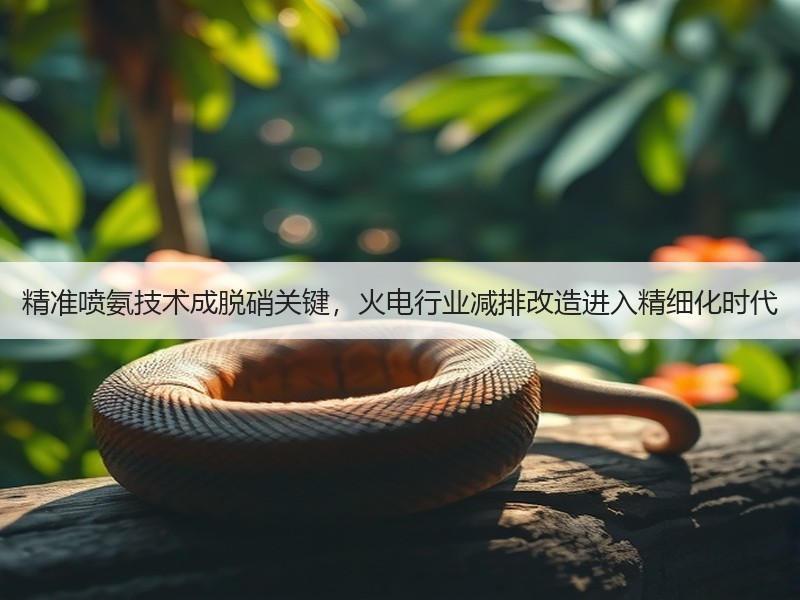 精准喷氨技术成脱硝关键，火电行业减排改造进入精细化时代
