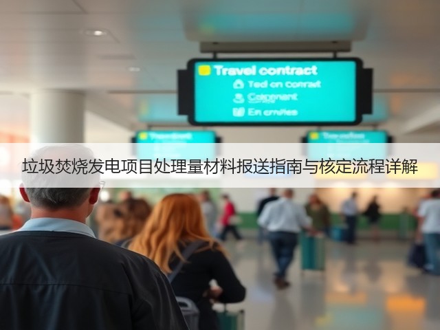 垃圾焚烧发电项目处理量材料报送指南与核定流程详解(图2)