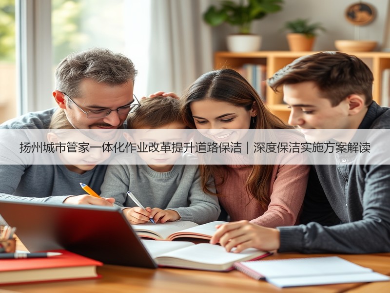 扬州城市管家一体化作业改革提升道路保洁｜深度保洁实施方案解读