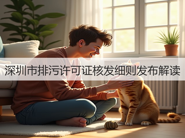 深圳市排污许可证核发细则发布解读(图2)