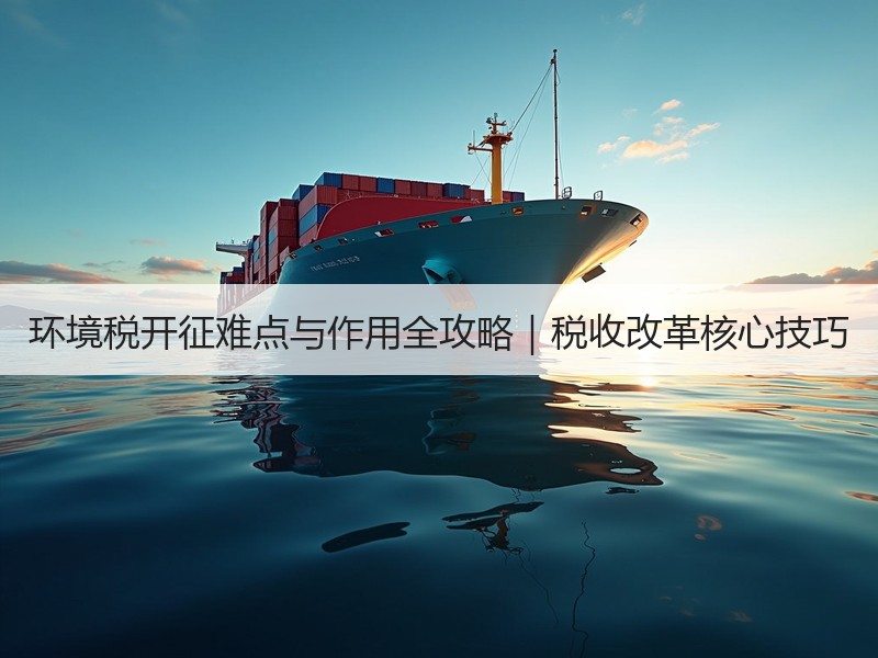 环境税开征难点与作用全攻略|税收改革核心技巧 环境税开征难点与作用全攻略|税收改革核心技巧