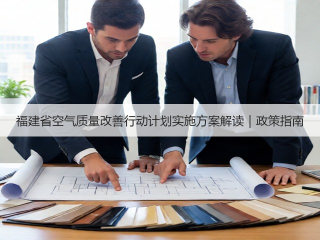 福建省空气质量改善行动计划实施方案解读｜政策指南(图2)
