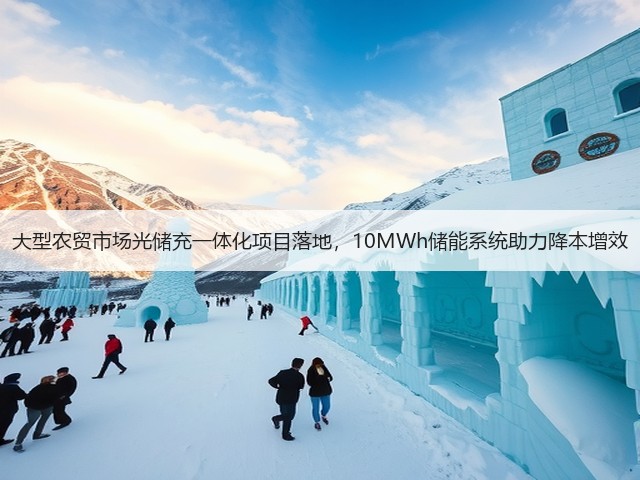 大型农贸市场光储充一体化项目落地，10MWh储能系统助力降本增效(图2)
