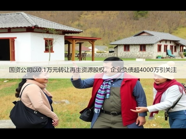 国资公司以0.1万元转让再生资源股权，企业负债超4000万引关注(图2)