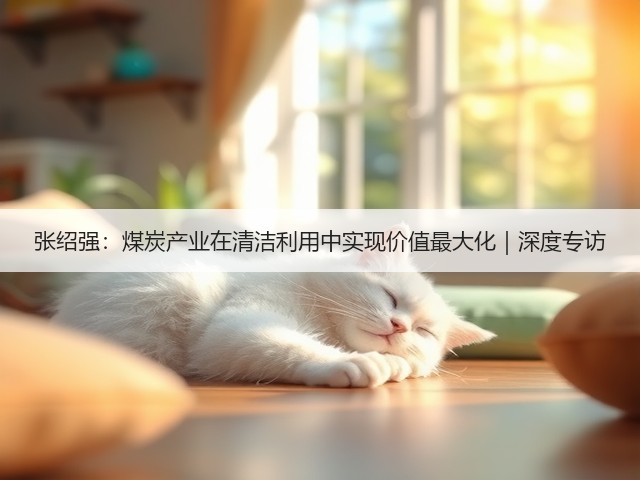 张绍强：煤炭产业在清洁利用中实现价值最大化｜深度专访(图2)