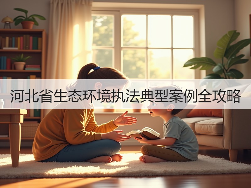 河北省生态环境执法典型案例全攻略