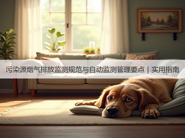 污染源烟气排放监测规范与自动监测管理要点｜实用指南(图3)