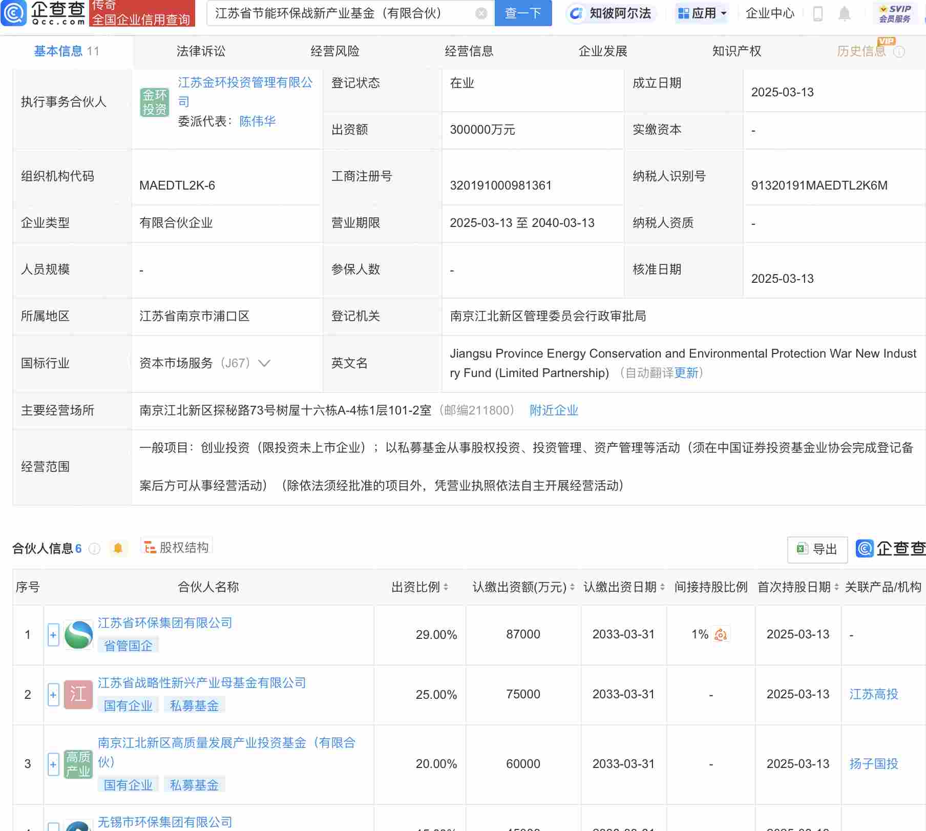 江苏省成立节能环保产业基金，规模30亿元助力绿色发展