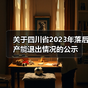 关于四川省2023年落后产能退出情况的公示