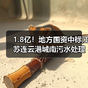 1.8亿！地方国资中标江苏连云港城南污水处理厂三期工程总承包（EPC）项目！