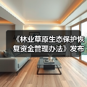 《林业草原生态保护恢复资金管理办法》发布！