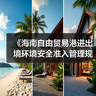 《海南自由贸易港进出境环境安全准入管理规定(征求意见稿)》征求意见(图3) 《海南自由贸易港进出境环境安全准入管理规定(征求意见稿)》征求意见(图3)