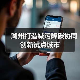 湖州打造减污降碳协同创新试点城市（图4）