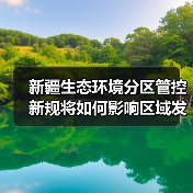 新疆生态环境分区管控新规将如何影响区域发展？
