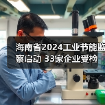 海南省2024工业节能监察启动 33家企业受检（图3）