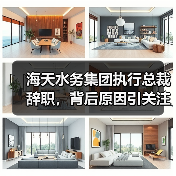 海天水务集团执行总裁辞职，背后原因引关注
