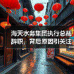海天水务集团执行总裁辞职，背后原因引关注（图4）