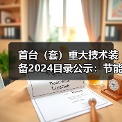 首台（套）重大技术装备2024目录公示：节能环保装备详解（图3）
