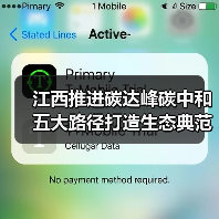 江西推进碳达峰碳中和 五大路径打造生态典范 江西推进碳达峰碳中和 五大路径打造生态典范