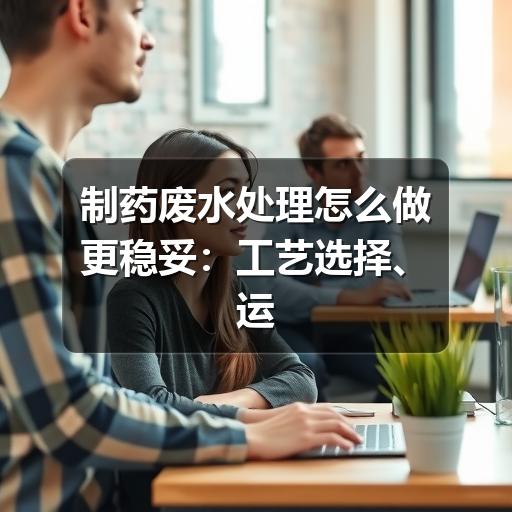 制药废水处理怎么做更稳妥:工艺选择、运行要点与常见误区(图1) 制药废水处理怎么做更稳妥:工艺选择、运行要点与常见误区
