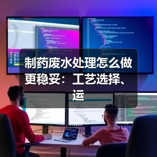 制药废水处理怎么做更稳妥:工艺选择、运行要点与常见误区(图2) 制药废水处理怎么做更稳妥:工艺选择、运行要点与常见误区