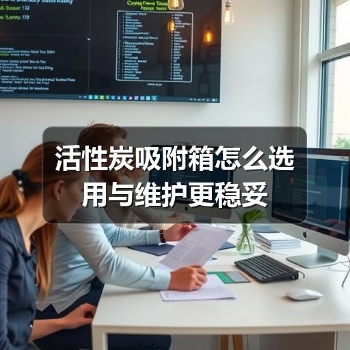 活性炭吸附箱怎么选用与维护更稳妥
