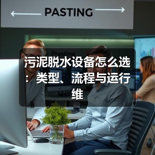 污泥脱水设备怎么选:类型、流程与运行维护要点(图3) 污泥脱水设备怎么选:类型、流程与运行维护要点