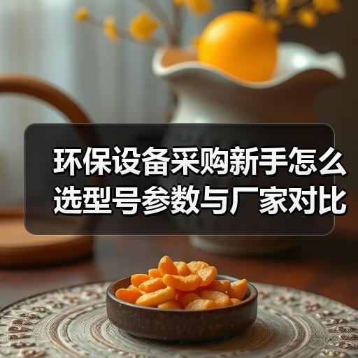 环保设备采购新手怎么选型号参数与厂家对比要点