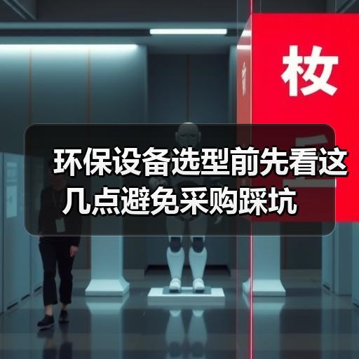 环保设备选型前先看这几点避免采购踩坑