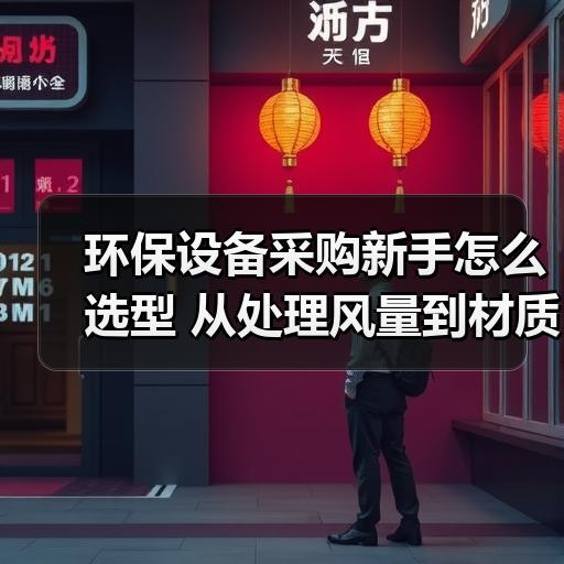 环保设备采购新手怎么选型 从处理风量到材质配置的实操思路