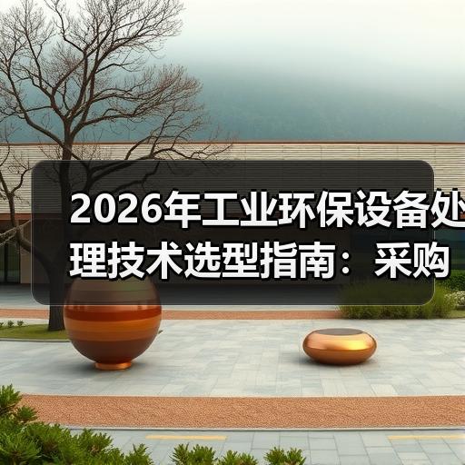 2026年工业环保设备处理技术选型指南：采购必看的参数对比与避坑要点