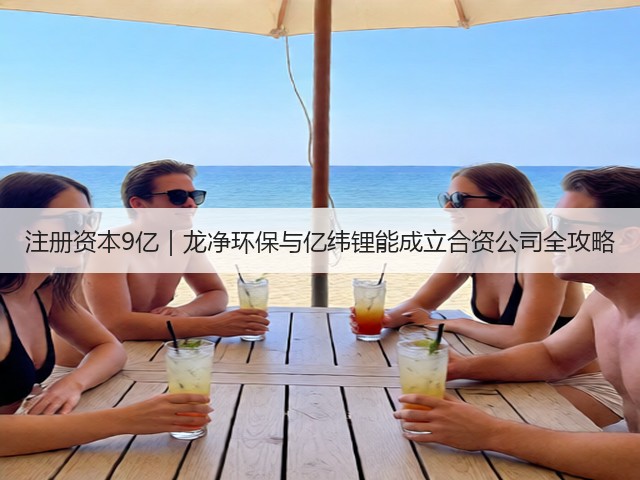 注册资本9亿｜龙净环保与亿纬锂能成立合资公司全攻略(图2)