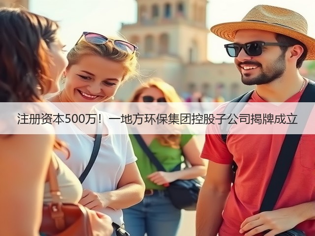 注册资本500万！一地方环保集团控股子公司揭牌成立(图1)